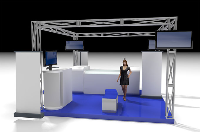 stand d'exposition
